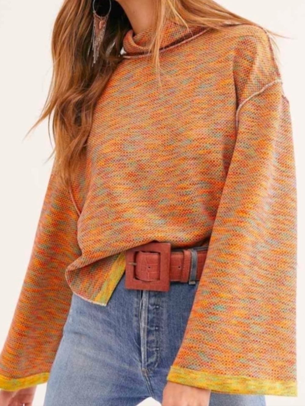 We The Free Sunny Days Turtleneck Size Extra Small